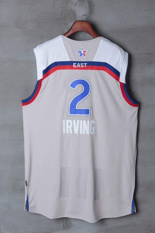 Men Cleveland Cavaliers #2 Irving grey 2017 NBA All Star jerseys->more jerseys->NBA Jersey